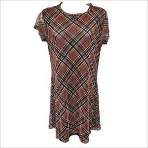 Alter’d State Plaid Dress NWT